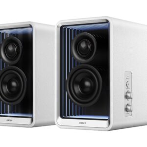 Edifier Desktop Active Monitor with GaN Charger | QR65 | 70 W | Bluetooth | White | Wireless connection