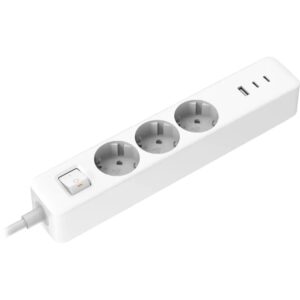 Xiaomi 20W Power Strip (2C1A) EU | Sockets quantity 3