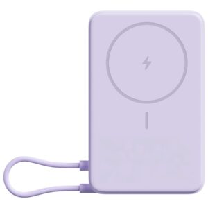 Xiaomi Magnetic Power Bank 10000 with Built-in | 10000 mAh | Purple