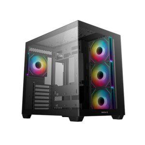 Deepcool CG530 4F | Black | Mid Tower | ATX PS2
