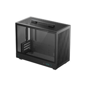 Deepcool Case | CH160 Plus | Black | Mini-ITX