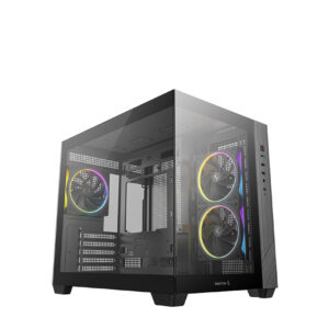 Deepcool Case | CG330 3F | Black | Micro ATX