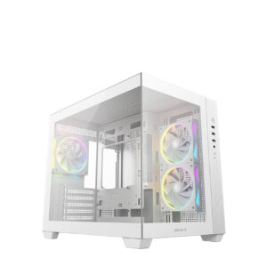 Deepcool Case | CG330 3F WH | White | Micro ATX