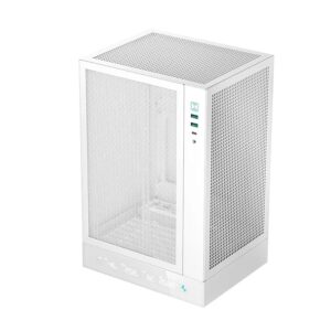 Deepcool PC Gaming Case | CH170 DIGITAL | White | Mini ITX | ATX PS2