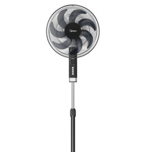 Midea MFS402M0BPK | Stand Fan | Black | Diameter 40 cm | Number of speeds 3 | Oscillation | 50 W - Image 1