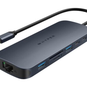 Hyper | HyperDrive Next 11 Port USB-C Hub | HD4006GL | Ethernet LAN (RJ-45) ports 1 | HDMI ports quantity 2 x 4K 60Hz