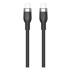 Hyper | 2M Silicone 240W USB-C Charging Cable | USB-C to USB-C