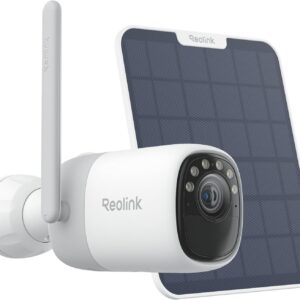 Reolink Wireless Pan & Tilt Long Lasting Solar/Battery Camera with Spotlights | Altas Series B630 with Solar Panel | Bullet | 4 MP | 4mm/F1.0 | Micro SD, Max. 512 GB