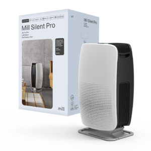 Mill | Silent Pro Air Purifier | APSILENT | Suitable for rooms up to 115 m² | 68.3 m³ | White/Black