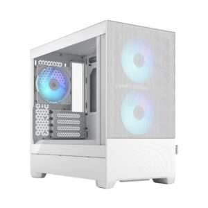 Fractal Design | Pop Mini Air RGB | Side window | White TG Clear Tint | mATX, Mini ITX | ATX
