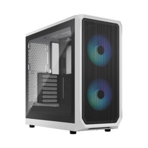 Fractal Design | Focus 2 | Side window | RGB White TG Clear Tint | Midi Tower | ATX