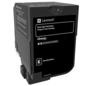 Lexmark 20K Black Return Program Toner Cartridge (CS720, CS725) | Lexmark Black