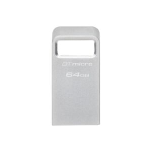 Kingston | USB 3.2 Flash Drive | DataTraveler micro | 64 GB | USB 3.2 | Silver