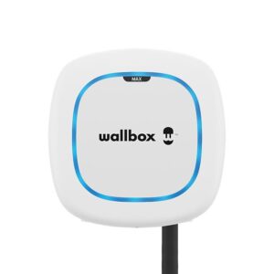 Wallbox Electric Vehicle charge | Pulsar Max | 22 kW | Wi-Fi, Bluetooth | 5 m | White