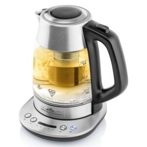 ETA | Kettle | Crystela Premium ETA915390000 | Electric | 2200 W | 1.5 L | Glass | 360° rotational base | Stainless steel/Glass - Image 1
