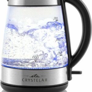 ETA Kettle | Crystela II 1154 90000 | 2200 W | Electric | 1.7 L | Glass | 360° rotational base | Glass