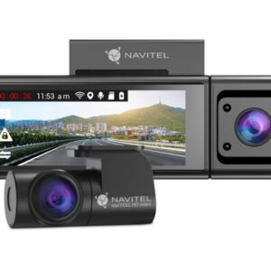 Navitel | Triple channel Full HD Dashcam | RC3 PRO | IPS 3.16", 820x320 | GPS (satellite) | Maps included