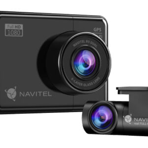 Navitel | R9 DUAL | Wi-Fi | Two-channel Full HD Dashcam | Audio recorder