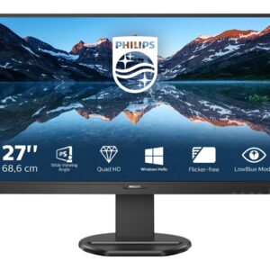 Philips | USB-C Monitor | 276B9/00 | 27 " | IPS | QHD | 16:9 | 75 Hz | 4 ms | 2560 x 1440 pixels | 350 cd/m² | HDMI ports quantity 1 | Black