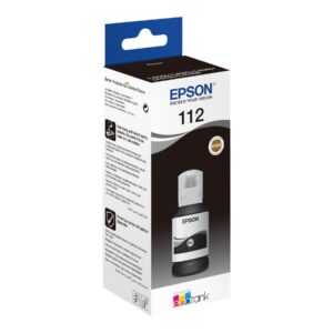 Epson 112 EcoTank Pigment | C13T06C14A | Ink Bottle | Black - Image 1