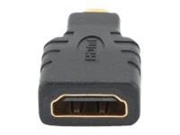 Gembird | HDMI to Micro-HDMI adapter | Black | HDMI | micro HDMI