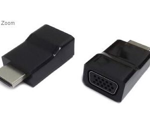 Gembird | HDMI to VGA adapter, single port | Black | HDMI | VGA