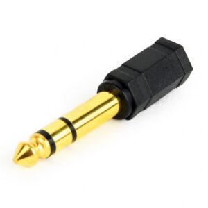 Cablexpert | 6.35 mm to 3.5 mm stereo audio adapter plug | A-6.35M-3.5F | 6.35 mm (M) | 3.5 mm (F)