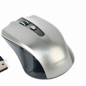 Gembird | Mouse | MUSW-4B-04-BG | Standard | Wireless | Black/ Space Grey