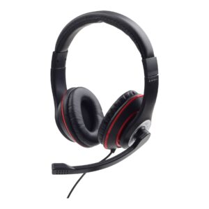 Gembird | Stereo headset | MHS-03-BKRD | On-Ear | Built-in microphone | 3.5 mm