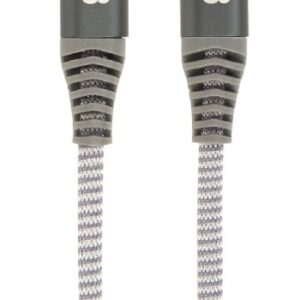 Cablexpert | Premium cotton braided USB Type-C to micro-USB charging and data cable, 1.5 m | CC-USB2B-CMMBM-1.5M