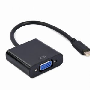 Cablexpert | USB Type-C to VGA adapter cable | A-CM-VGAF-01 | Black | USB Type-C | VGA | 0.15 m