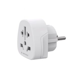 Gembird World to EU power adapter plug, 15 A | A-AC-EUMINTF | Travel adapter