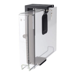 Neomounts CPU-D075BLACK/LK CPU holder | Adjustable Height | Maximum weight (capacity) 10 kg | Black