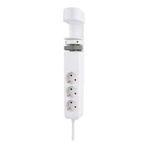 Neomounts | Desk socket with clamp and USB-C and USB-A ports - Quick charge | DS22-840WH6 | White