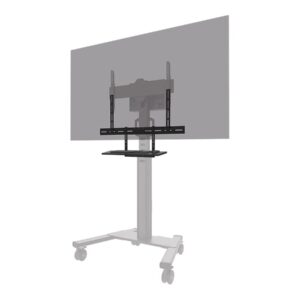 Neomounts Floor stand | AV40-500BL Klaviatūra Shelf Kit | Height adjustment | 43-110 " | Maximum weight (capacity) 2.5 kg | Black