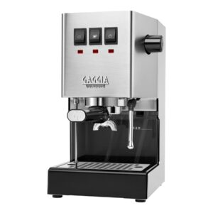 Gaggia | Coffee Maker | RI9481/11 Classic E24 | Pump pressure 15 bar | Built-in milk frother | Semi-automatic | Brushed Stainless Steel