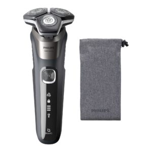 Philips Shaver | S5887/10 Series 5000 | Operating time (max) 60 min | Wet & Dry | Lithium Ion | Gray