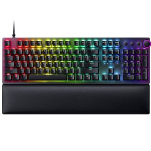 Razer | Huntsman V2 Optical Gaming Keyboard | Gaming keyboard | Wired | RGB LED light | NORD | Black | Numeric keypad | Clicky Purple Switch