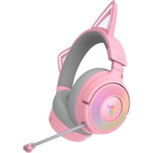 Razer | Ausinės | Kraken Kitty V3 Pro | Bluetooth | Over-Ear | Quartz