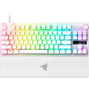Razer Huntsman V3 Pro Tenkeyless 8KHz | Žaidimų klaviatūra | Wired | US | White | Razer Analog Optical Switch Gen-2