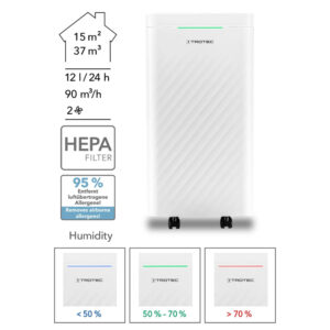 Oro sausintuvas - valytuvas Trotec TTK 27 HEPA - Image 5