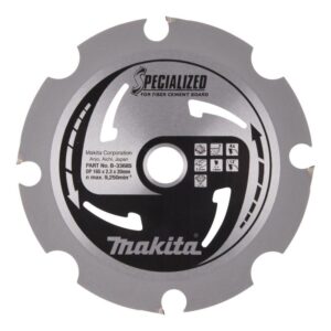 Pjovimo diskas cementinio pluošto medžiagoms MAKITA 165x2,3x20mm 4T 12°
