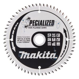 Pjovimo diskas  MAKITA 165x2x20mm Z60 5°
