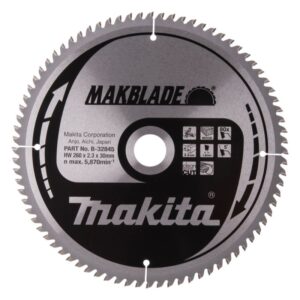 Pjovimo diskas MAKITA 260x2,3x30mm Z80 5°