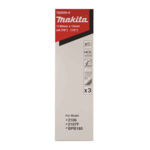 Pjovimo juosta metalui MAKITA 13x0,5x1140mm 18T, 3 vnt. - Image 3