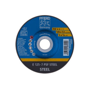 Plieno šlifavimo diskas PFERD PSF Ø125x7x22mm A30 - Image 2