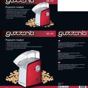Popkornų aparatas Guzzanti GZ-131 - Image 2