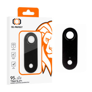 Apsauginis stiklas Tel Protect 95% AR+AF Full Metal Camera Protector on camera skirtas Apple iPhone 17 Air black (camera island)