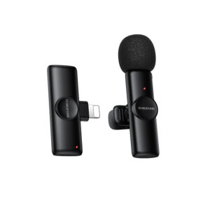 Borofone Lavalier wireless microphone BFK16 Winner Lightning black