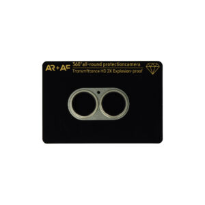 Apsauginis stiklas Aluminum Metal Camera Full Cover Lens on camera skirtas Apple iPhone 17 sage (camera island)